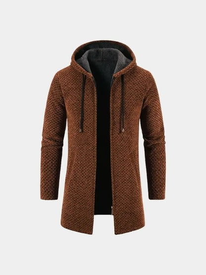 Lugano Knitted Hooded Winter Coat - Cross and Crown