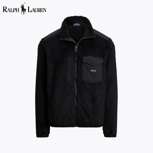 L.R Curly Pile Fleece Jacket