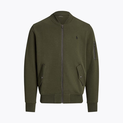 L.R Double-Knit Bomber Jacket