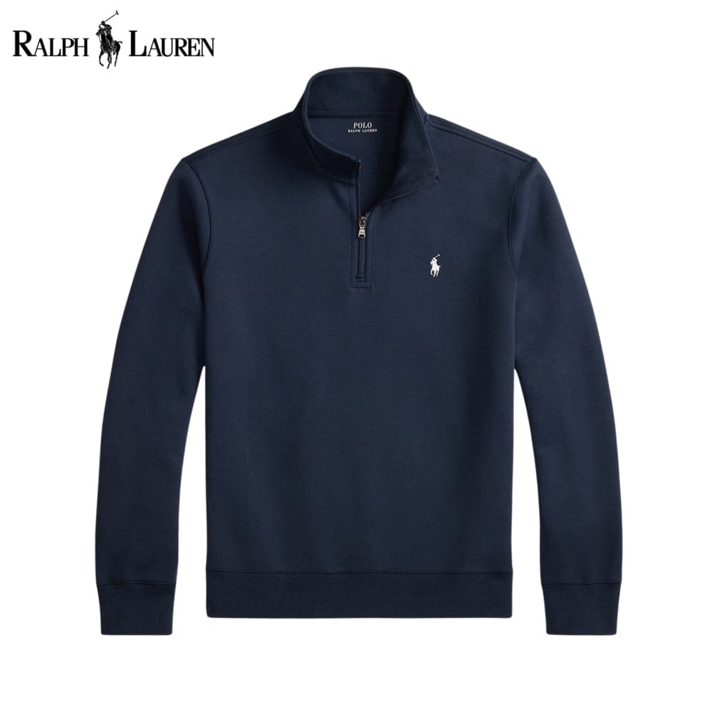 L.R Double-Knit Mockneck Pullover