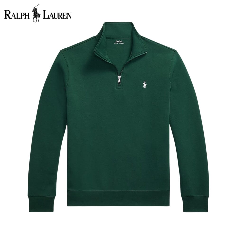 L.R Double-Knit Mockneck Pullover
