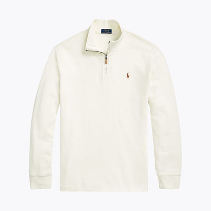 L.R Estate-Rib Quarter-Zip Pullover