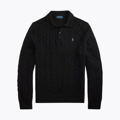 L.R Wool–Cashmere Cable-Knit Jumper