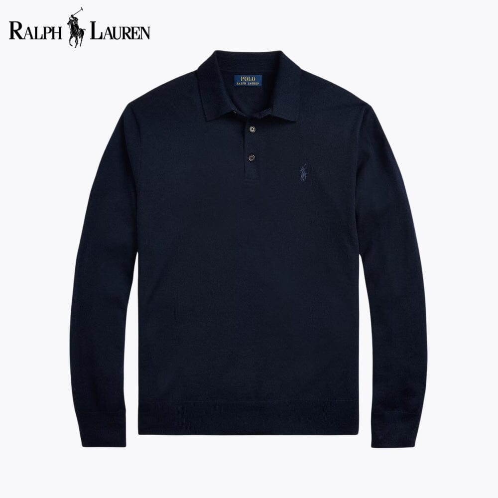 L.R Wool Polo-Collar Jumper